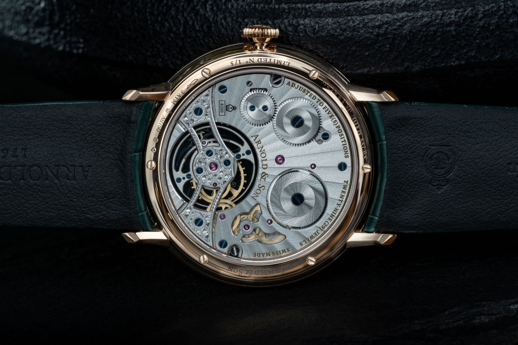 Ultrathin Tourbillon Red Gold Dragon & Phoenix Verdite - Image 5