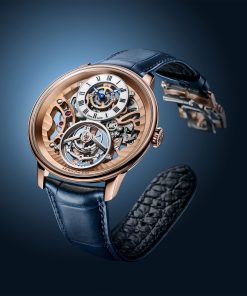 Alternative view of Ultrathin Tourbillon Skeleton Red Gold