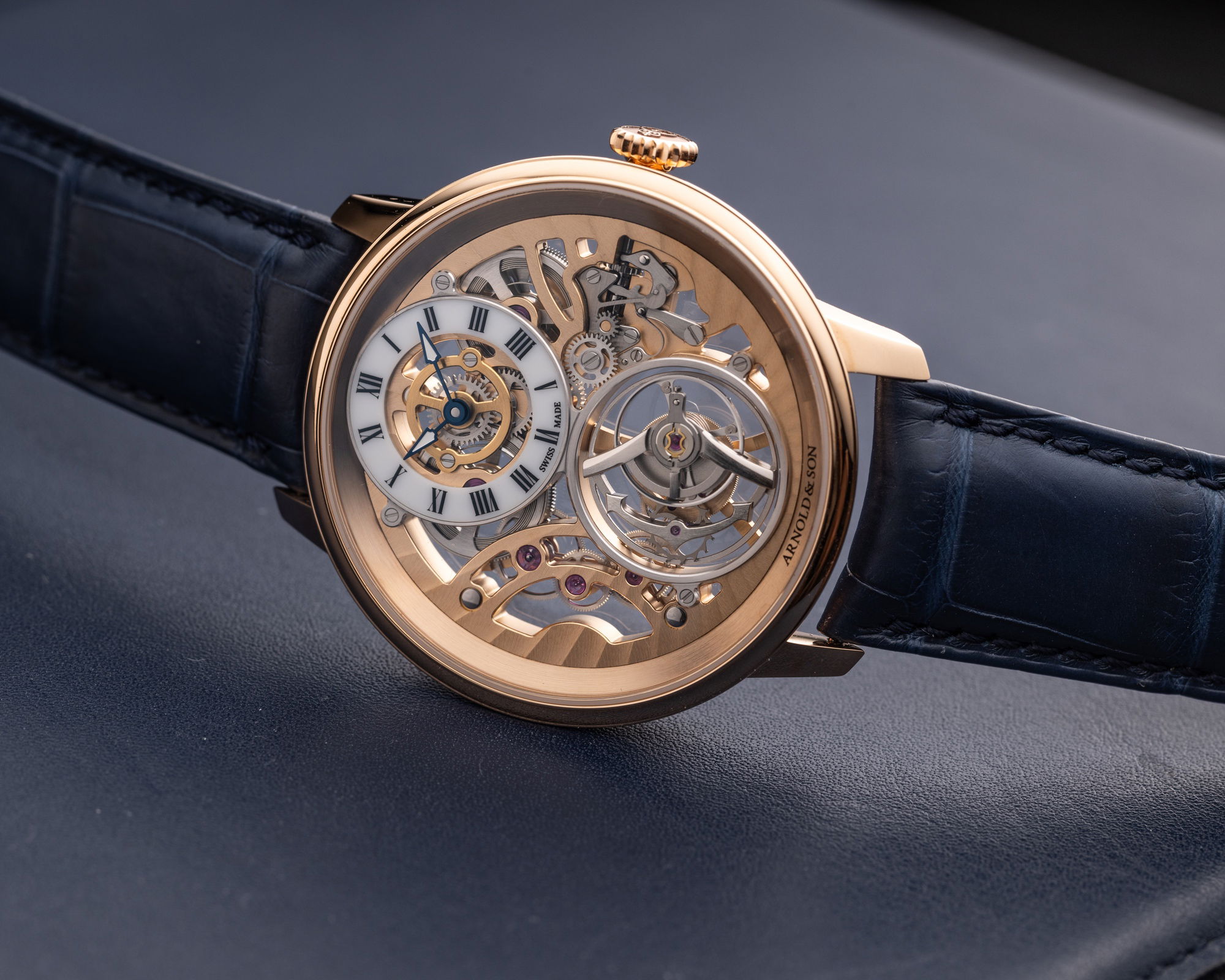 Ultrathin Tourbillon Skeleton Red Gold - Image 3