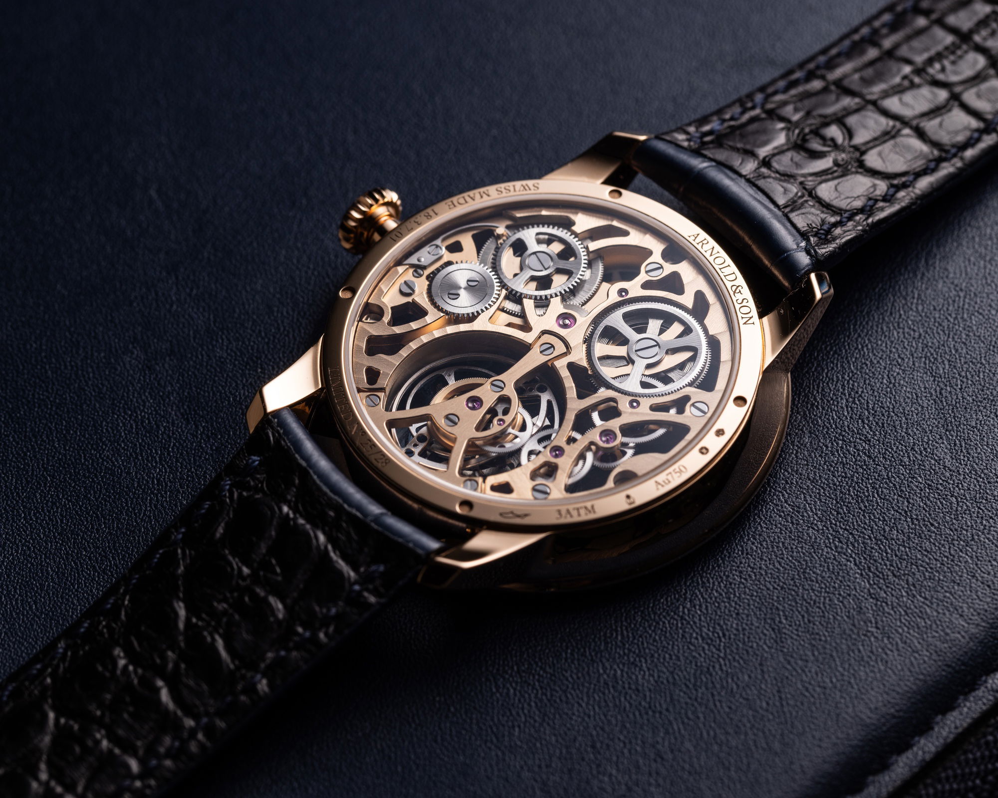 Ultrathin Tourbillon Skeleton Red Gold - Image 5