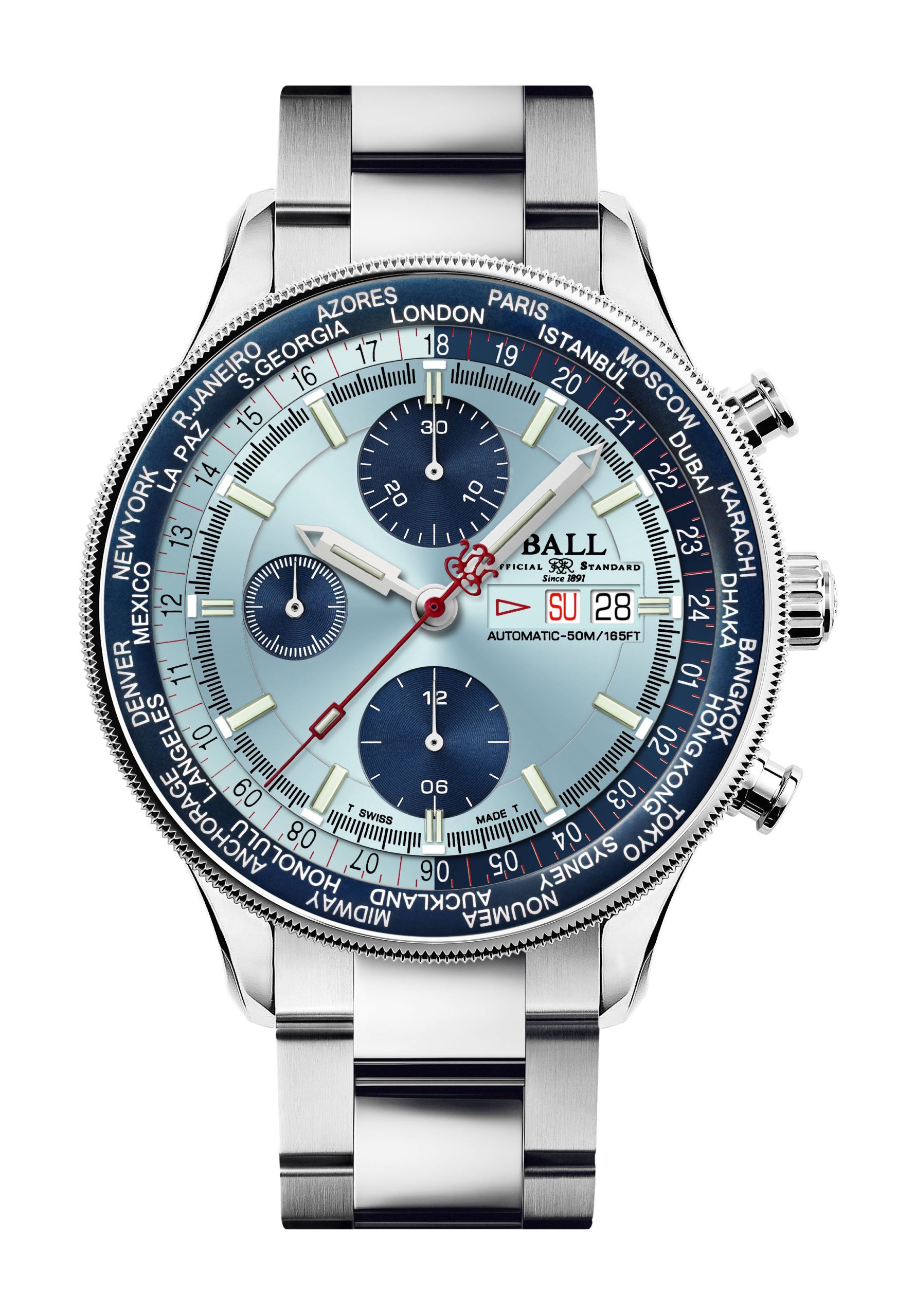 Engineer II Navigator World Time Chronograph