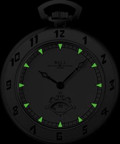 Alternative view of Trainmaster Secometer Pocket Watch