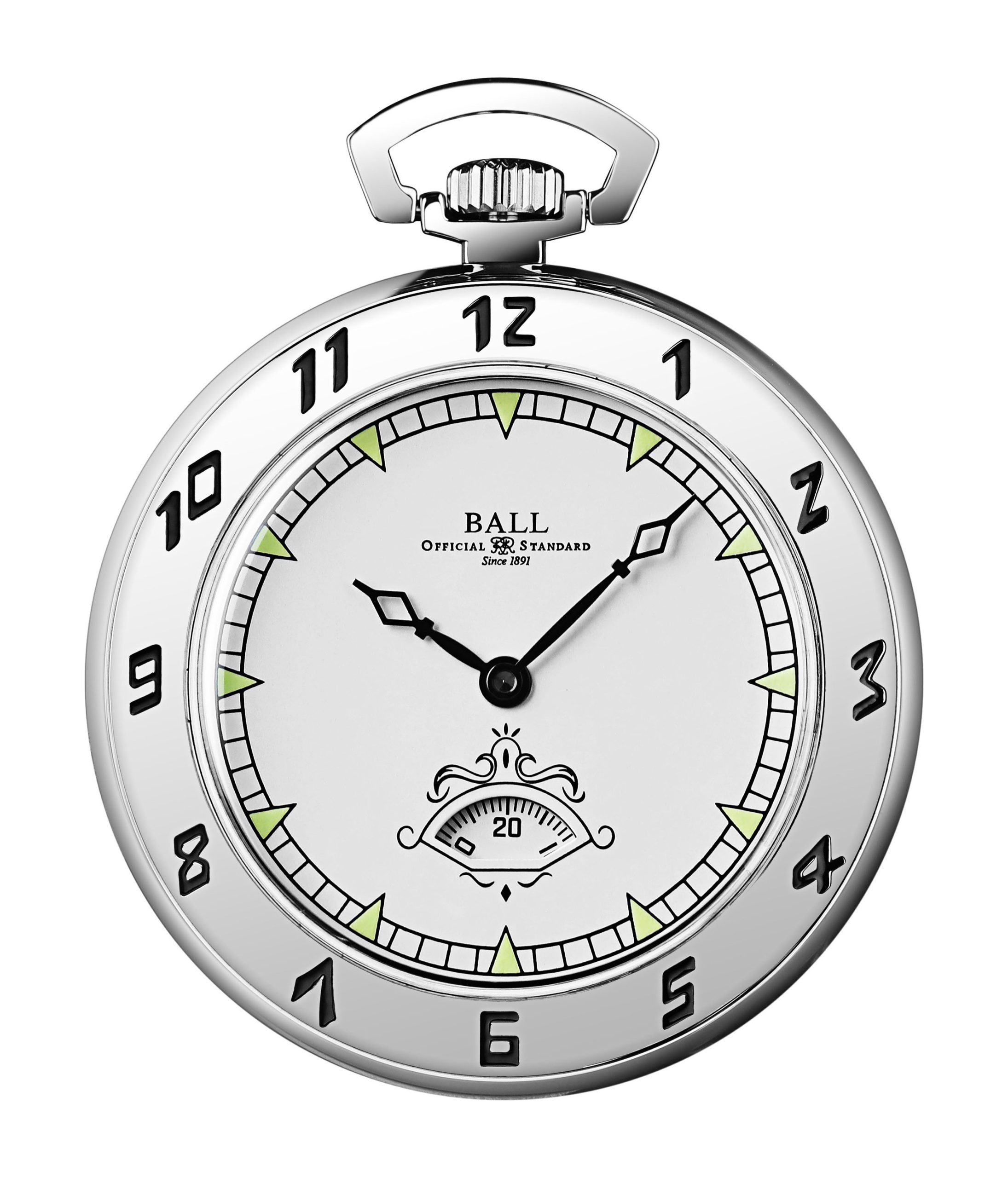 Trainmaster Secometer Pocket Watch