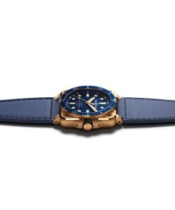 Alternative view of BR 03-92 Diver Blue Bronze