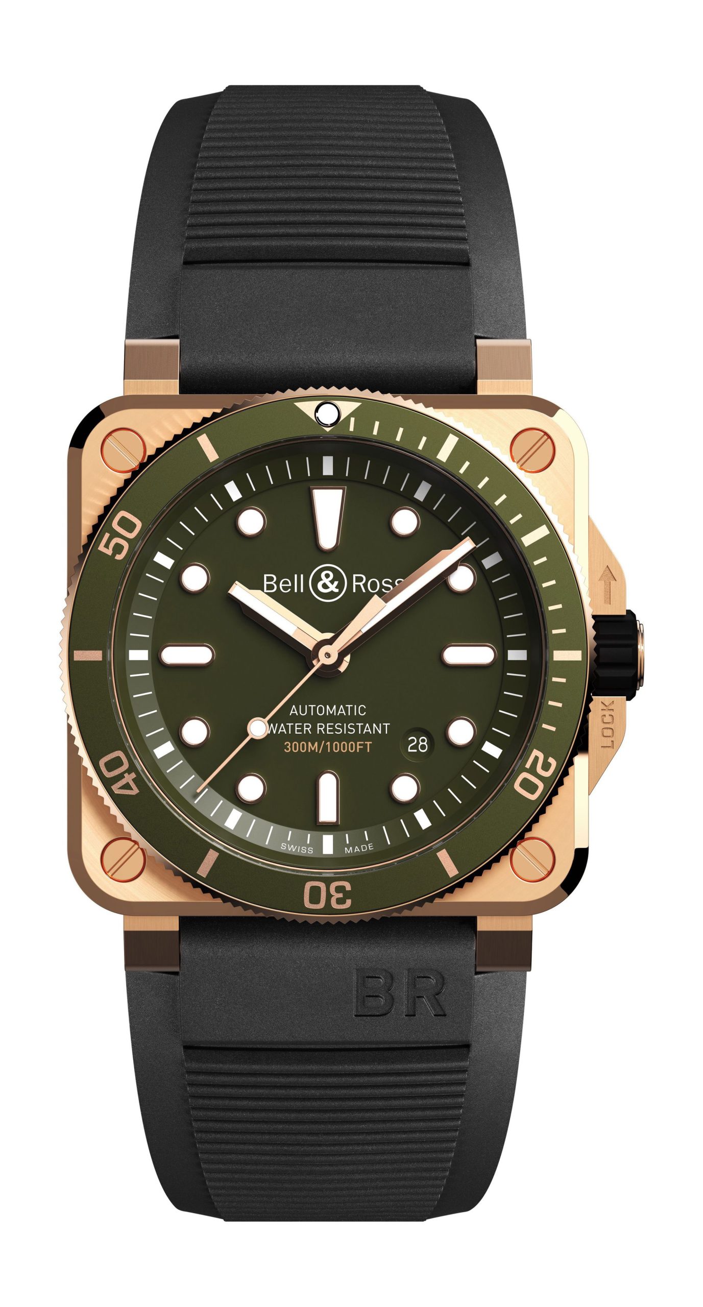 BR 03-93 DIVER GREEN BRONZE