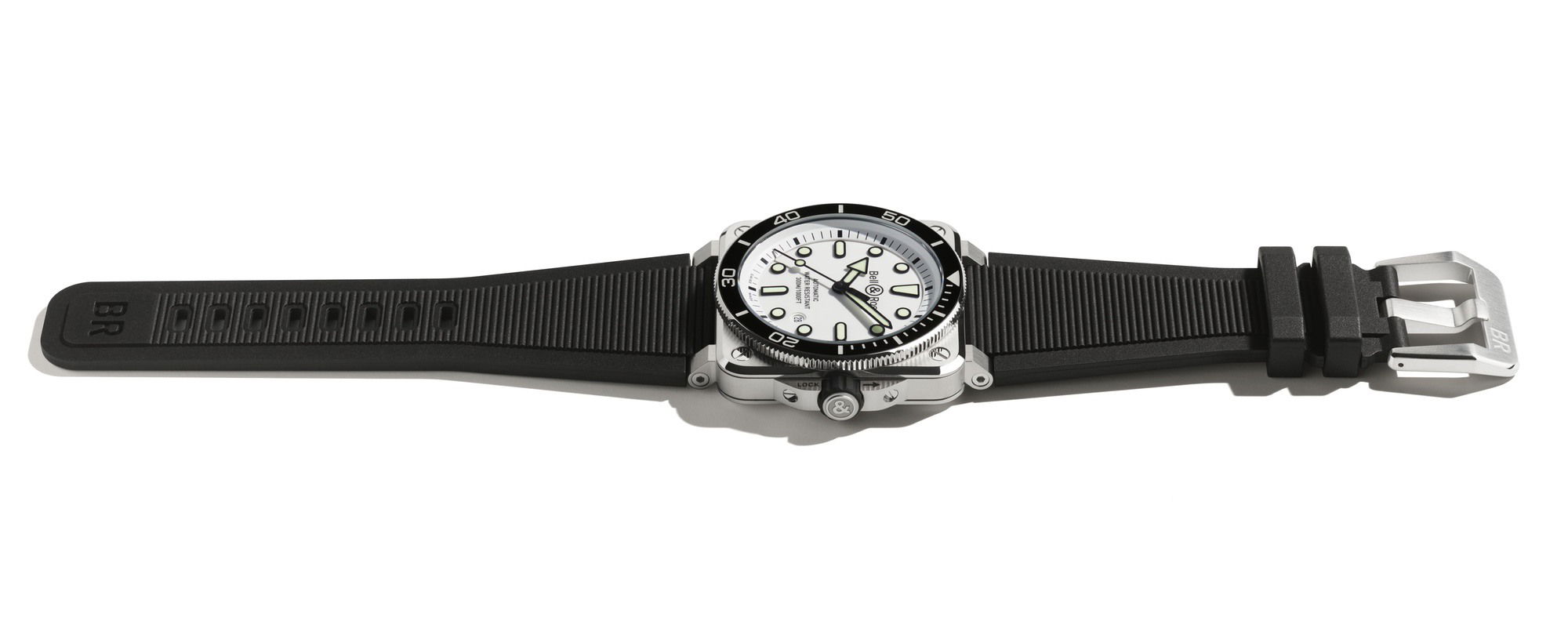 BR 03 Diver White Steel - Image 6