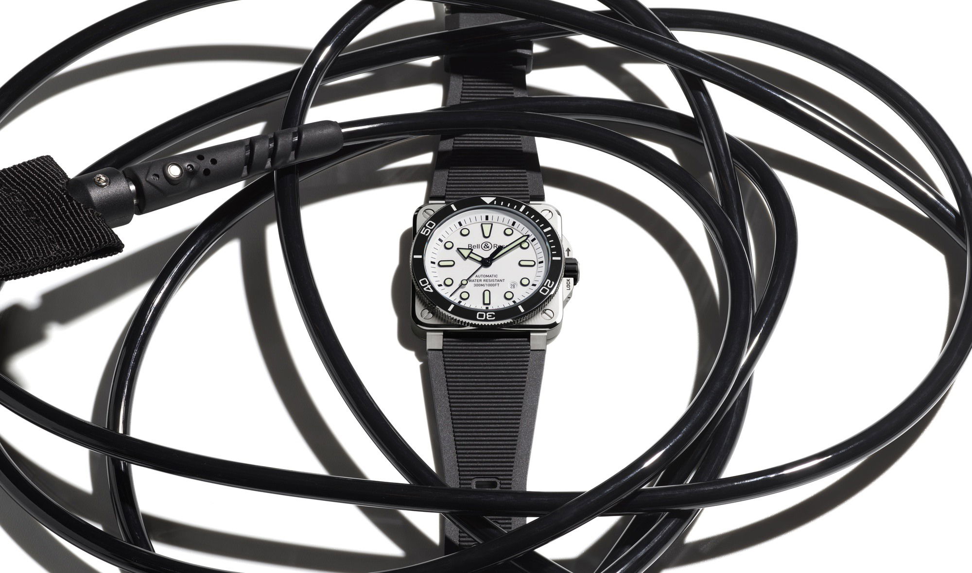 BR 03 Diver White Steel - Image 7
