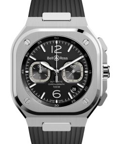 BR 05 Chrono Black Steel