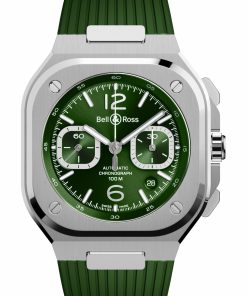 BR 05 Chrono Green Steel