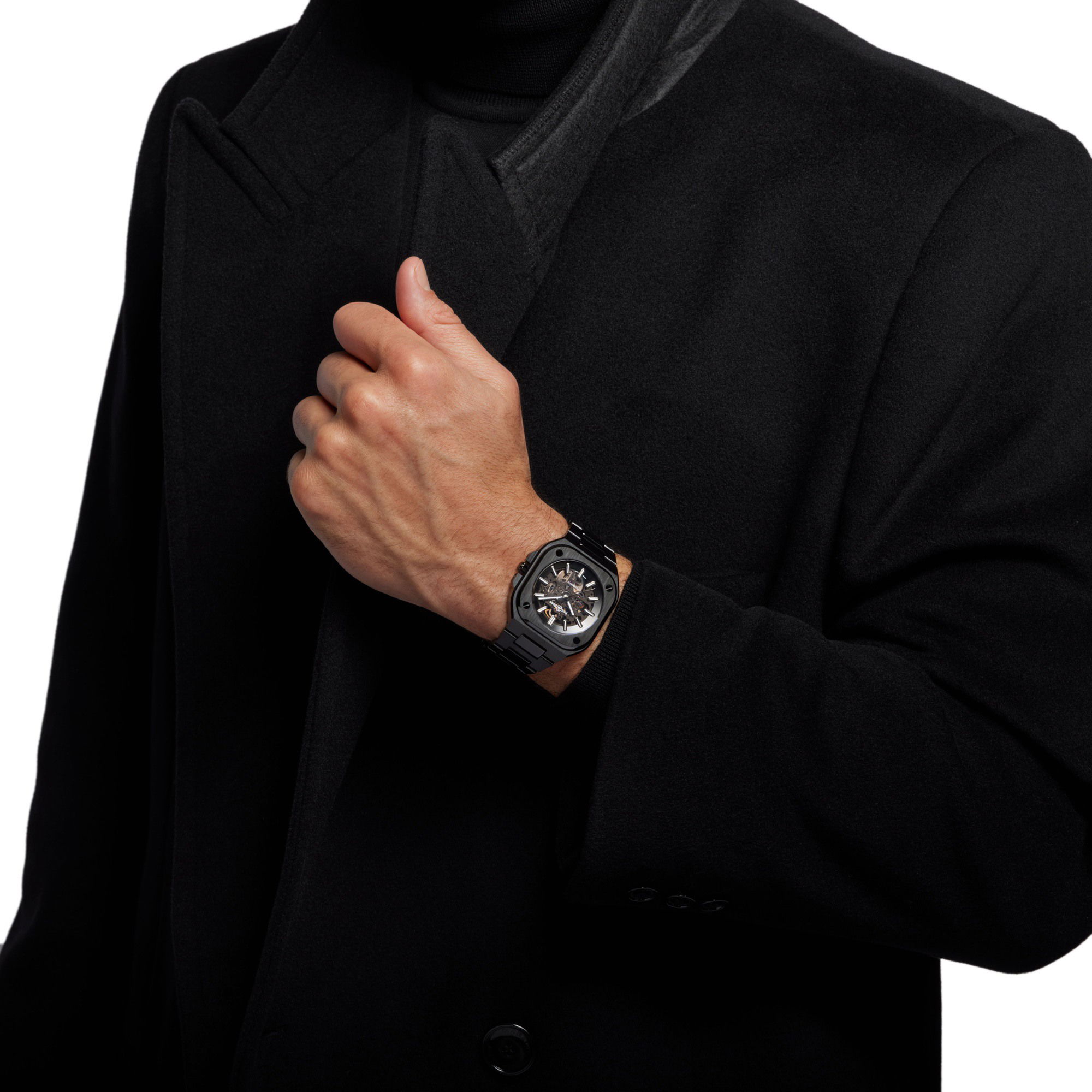 BR 05 Skeleton Black Ceramic - Image 5