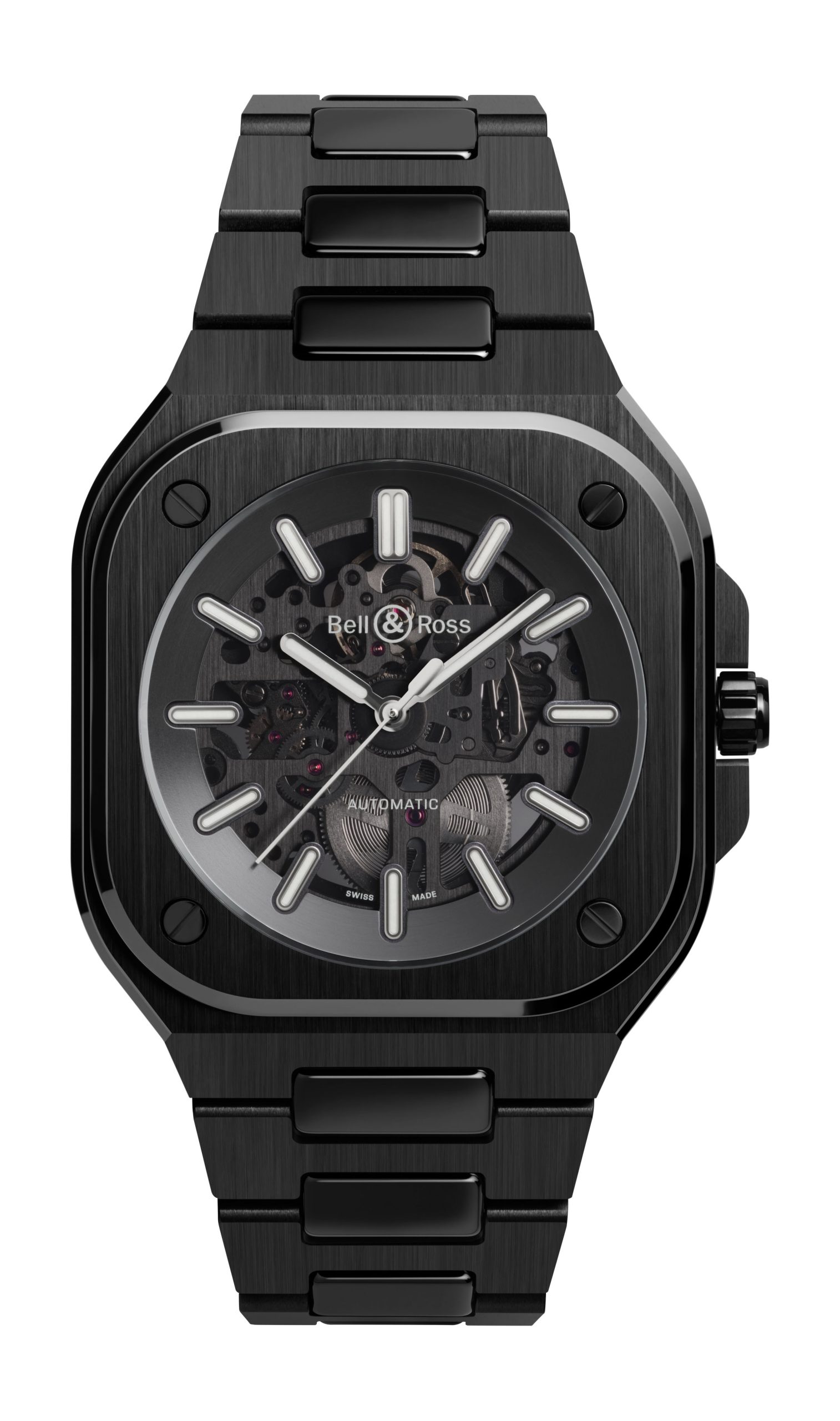 BR 05 Skeleton Black Ceramic