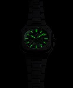 Alternative view of BR 05 Skeleton Black Lum Ceramic