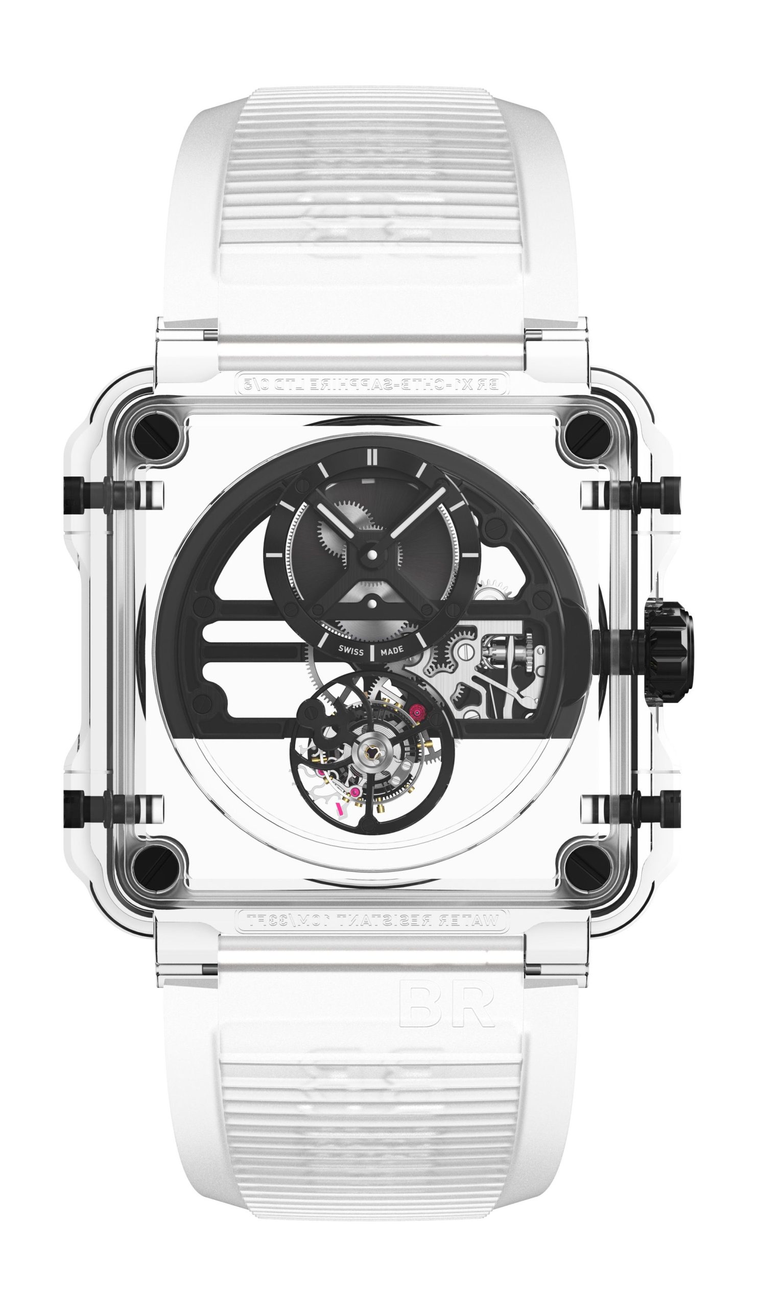 BR-X1 SKELETON TOURBILLON SAPPHIRE BLACK