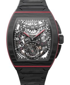 B 1.618 Flying Tourbillon UltraFino Carbon Skeleton Red