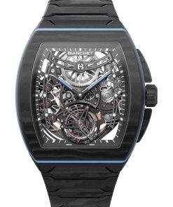 B 1.618 Flying Tourbillon UltraFino Carbon Skeleton Sky Blue
