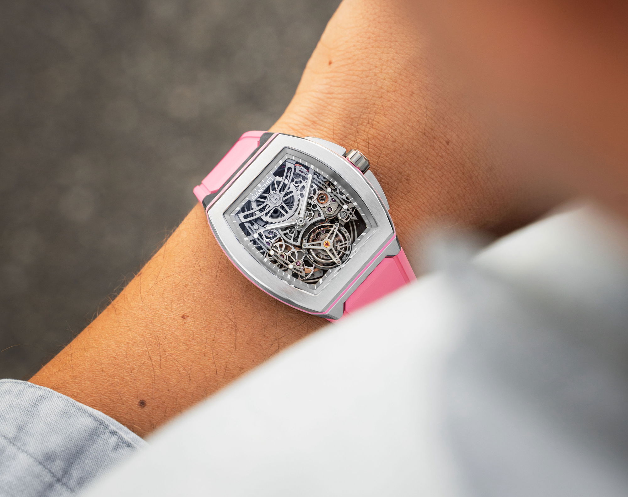 B 1.618 Flying Tourbillon UltraFino Las Coloradas Pink - Image 4