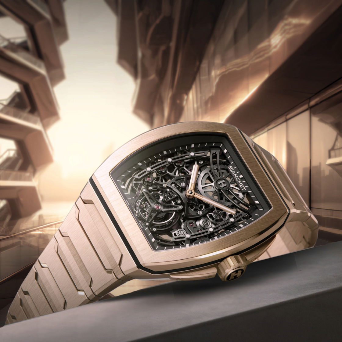 B 1.618 Flying Tourbillon UltraFino Rose Gold - Image 2