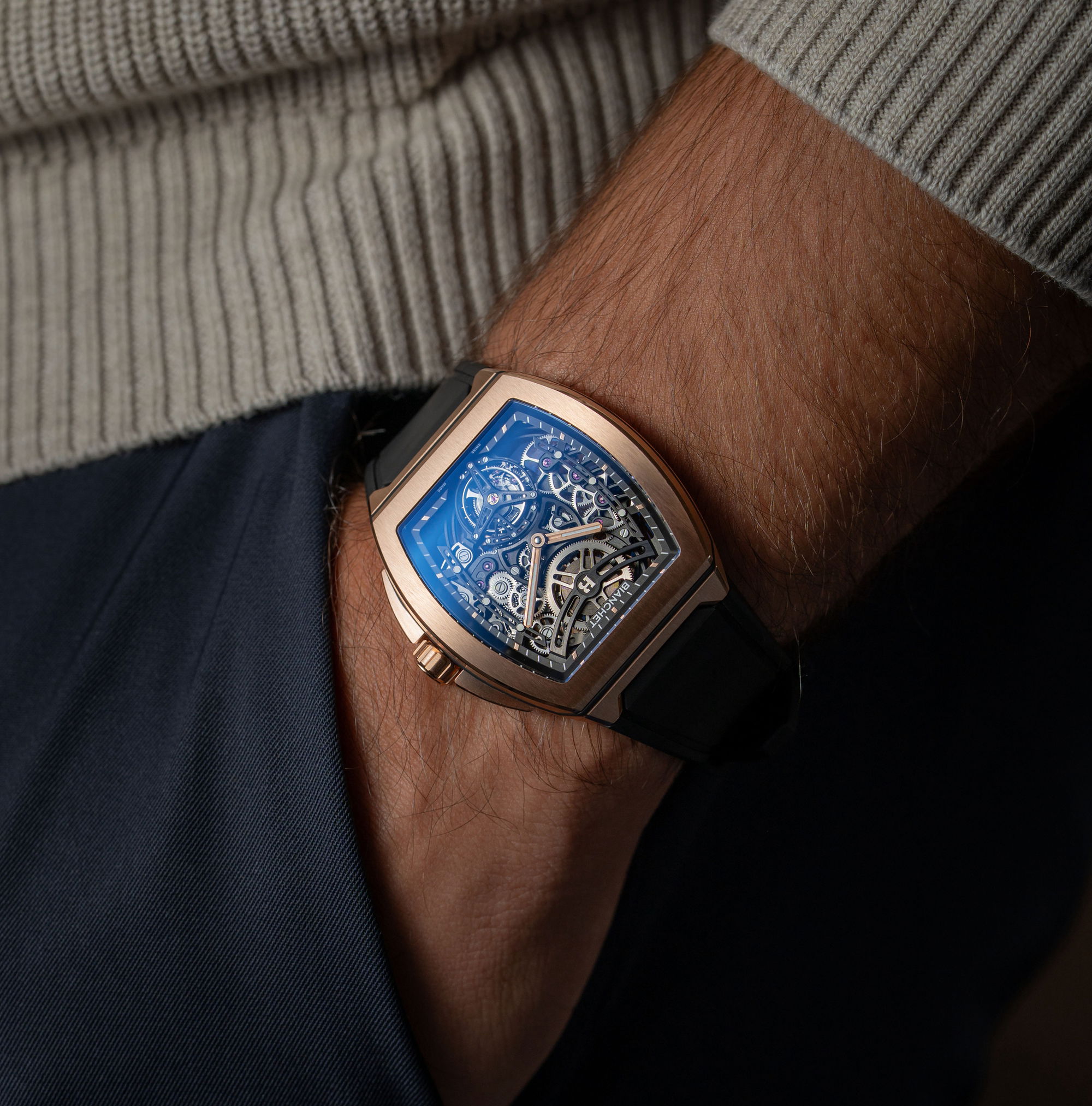 B 1.618 Flying Tourbillon UltraFino Rose Gold - Image 2