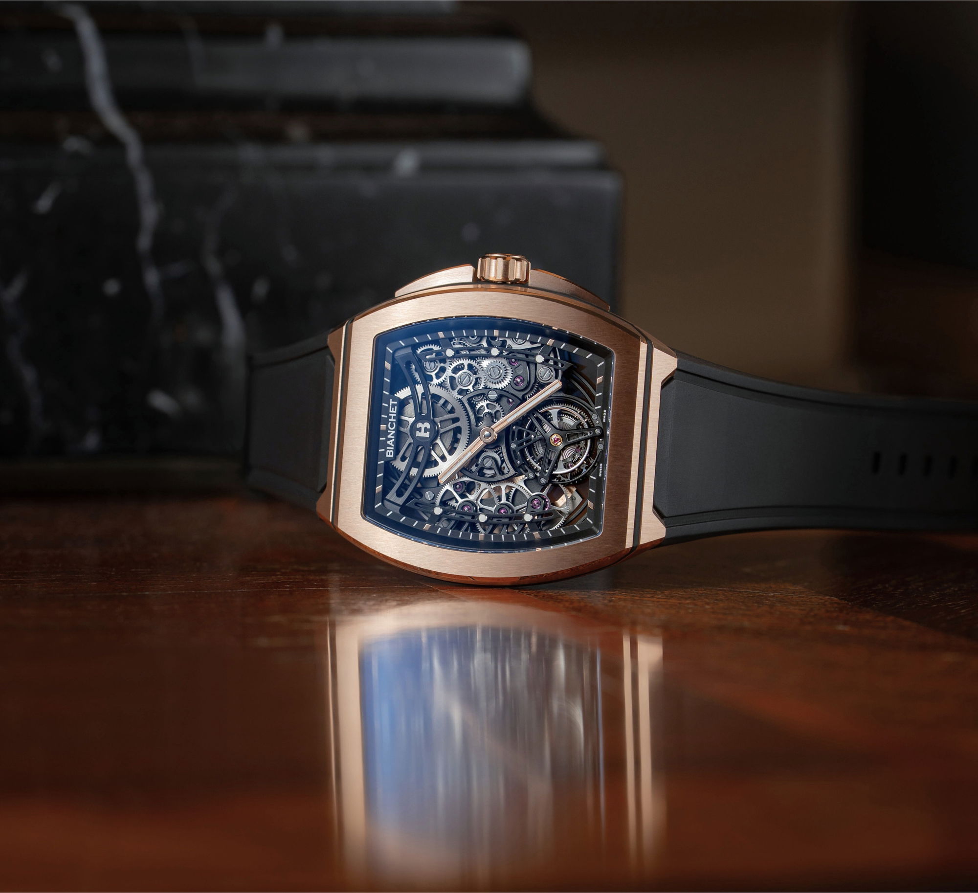 B 1.618 Flying Tourbillon UltraFino Rose Gold - Image 3