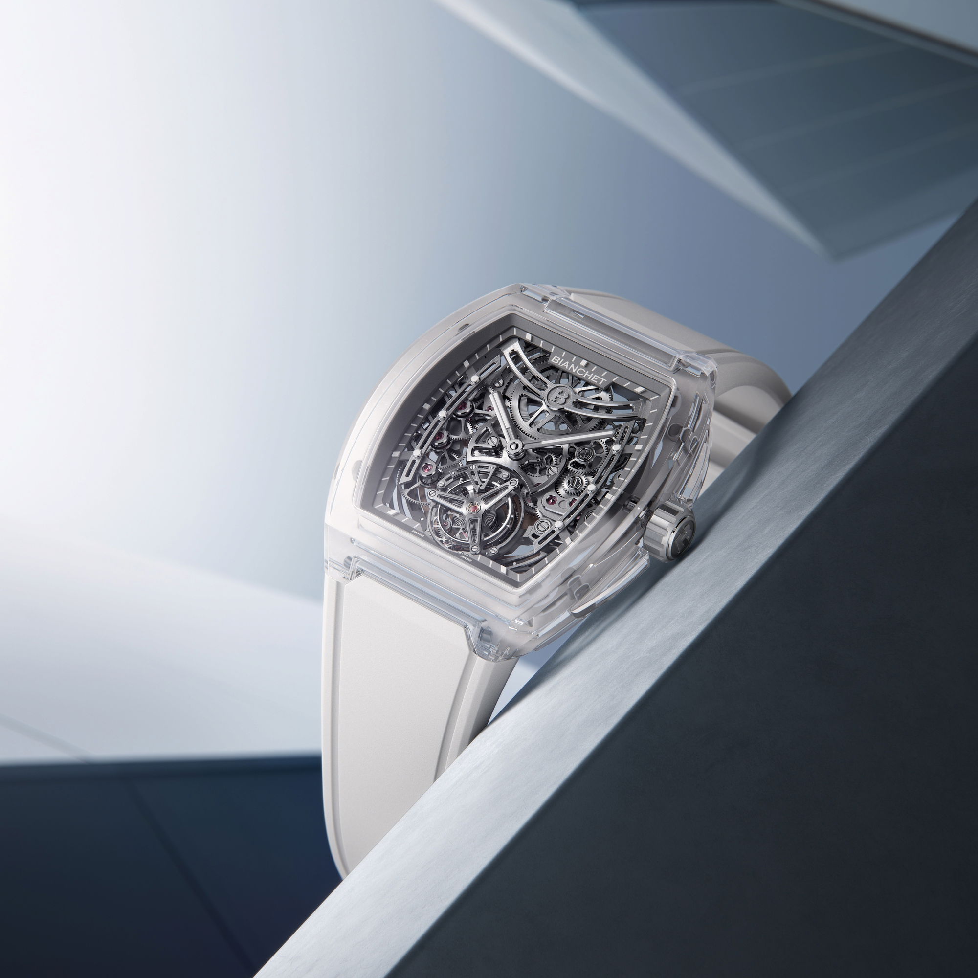 B 1.618 Flying Tourbillon UltraFino Skeleton Sapphire - Image 3