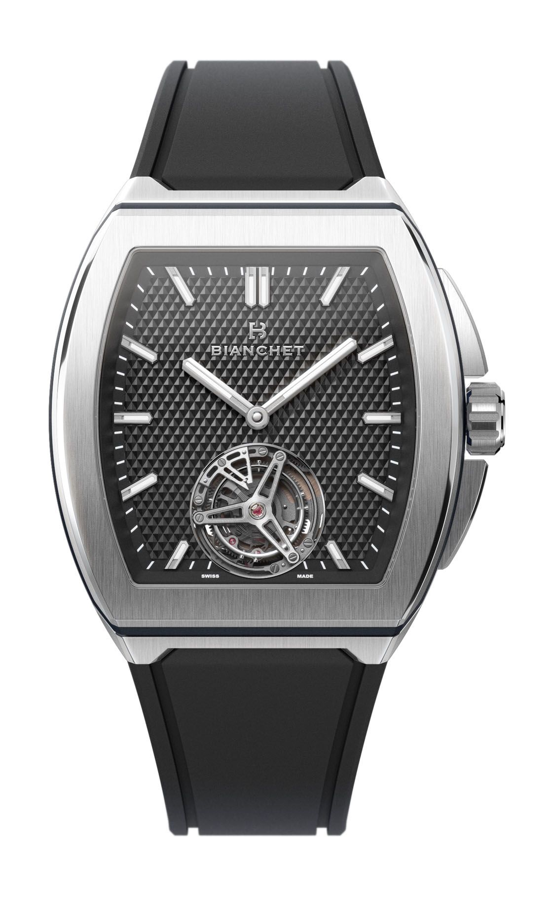 B 1.618 Flying Tourbillon UltraFino Titanium Dial Black - Image 3