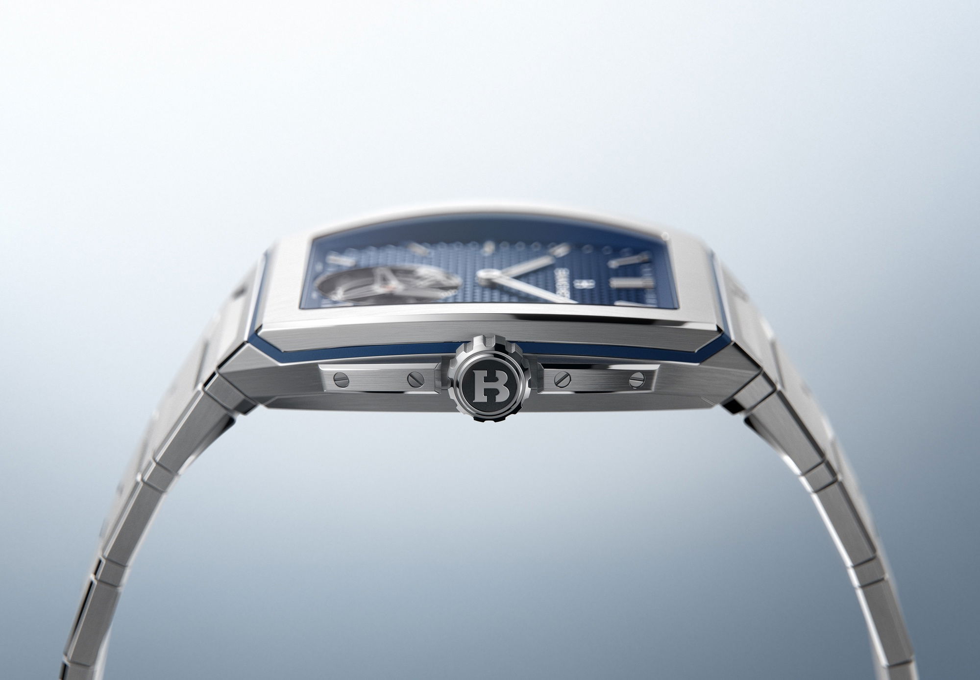 B 1.618 Flying Tourbillon UltraFino Titanium Dial Blue - Image 2