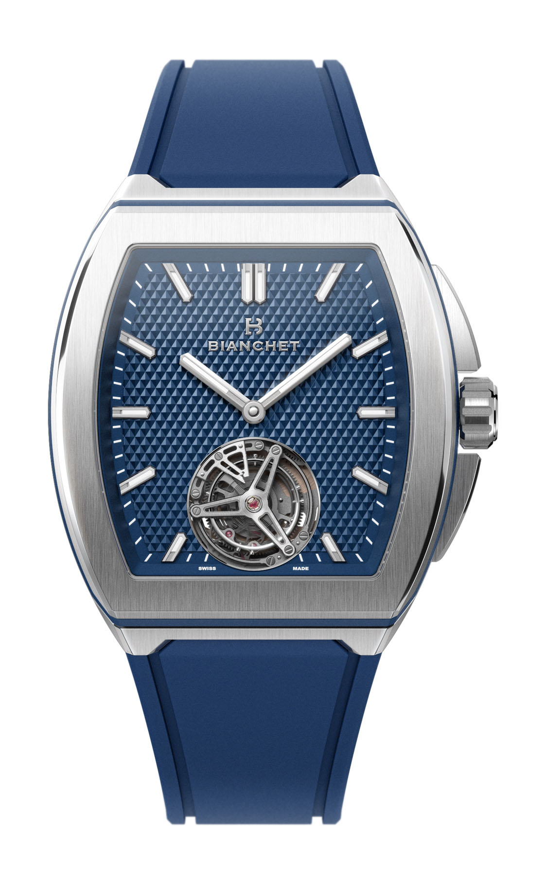 B 1.618 Flying Tourbillon UltraFino Titanium Dial Blue - Image 4