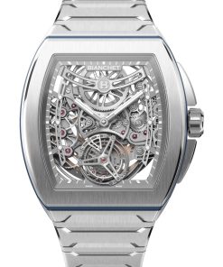 B 1.618 Flying Tourbillon UltraFino Titanium Skeleton Blue