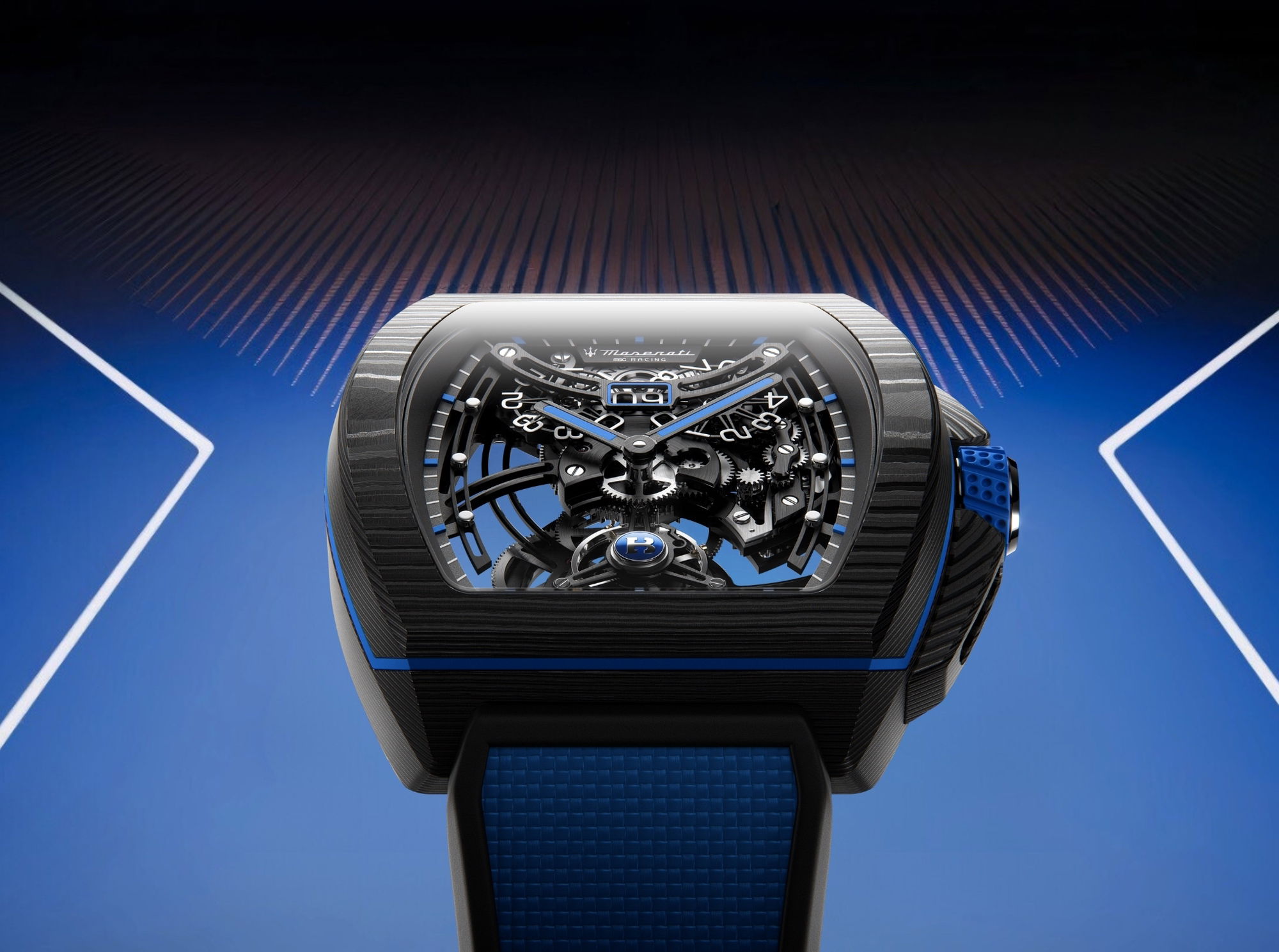BIANCHET x MASERATI MSG Racing Flying Tourbillon Grande Date B 1.618 - Image 3