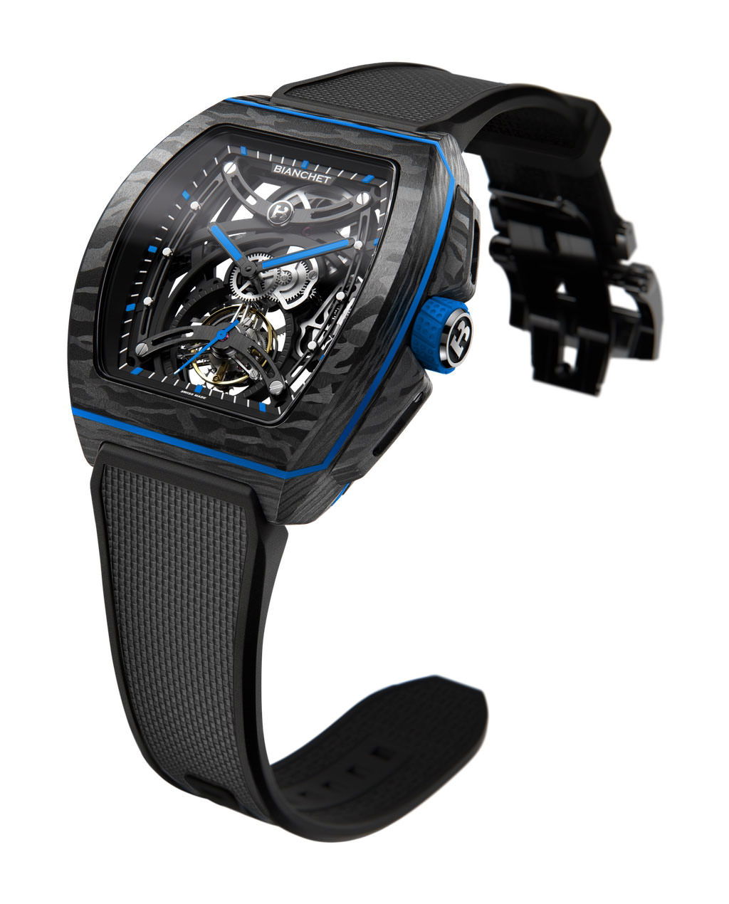 Carbon Ocean Blue Tourbillon B1.618 Openwork - Image 3