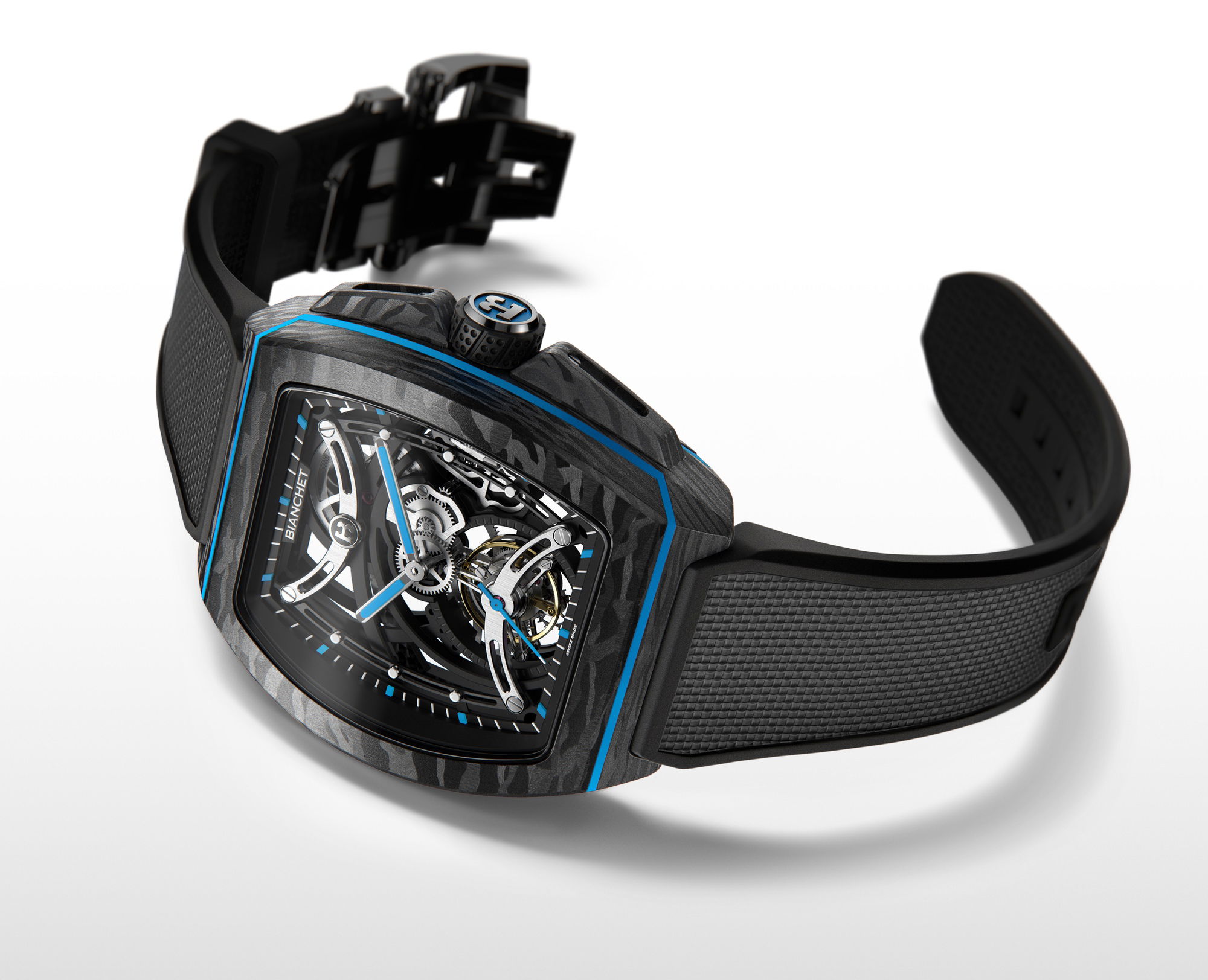 Carbon Ocean Blue Tourbillon B1.618 Openwork - Image 8