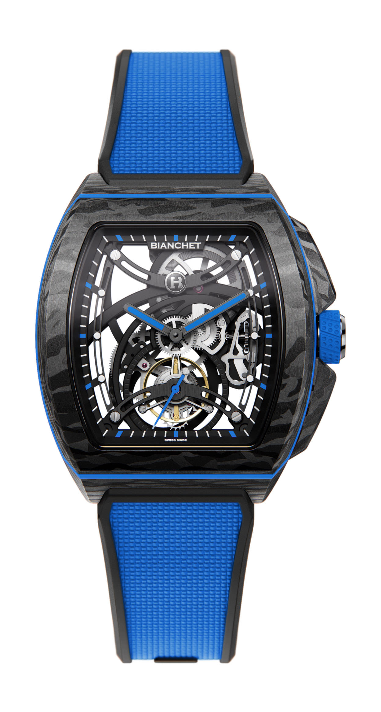 Carbon Ocean Blue Tourbillon B1.618 Openwork