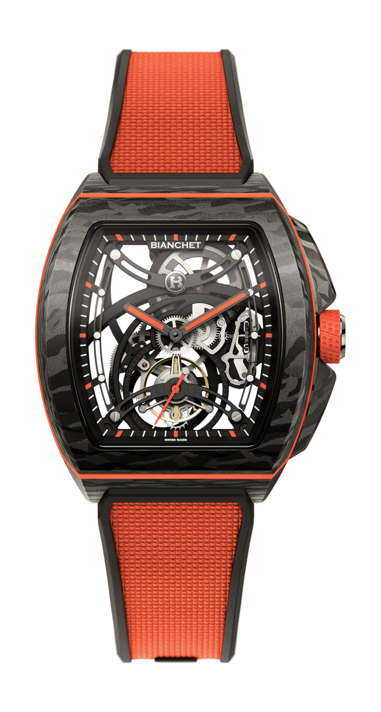 Carbon Orange Tourbillon B1.618 Openwork