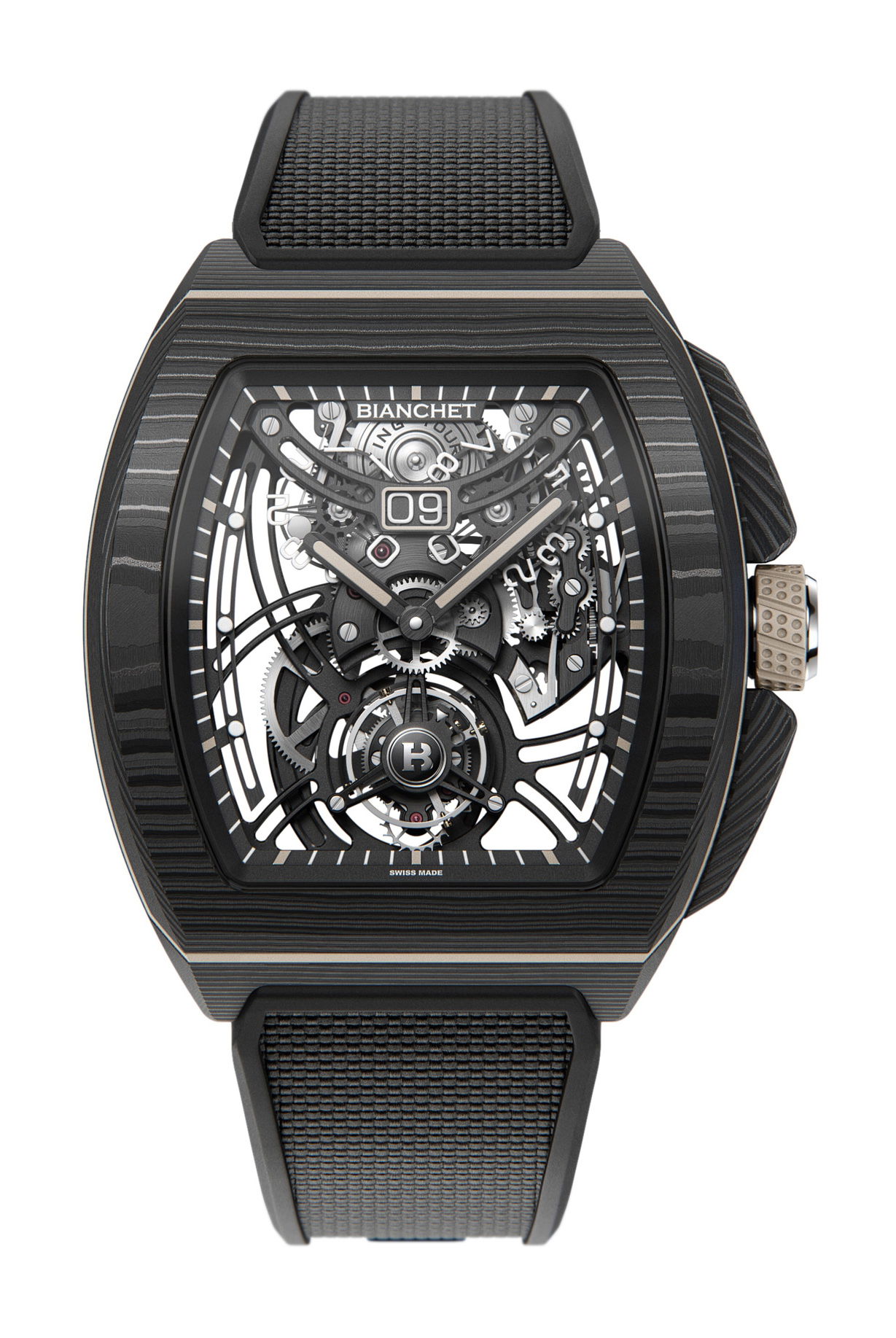 Flying Tourbillon Grande Date B1.618 Carbon Earth - Image 2