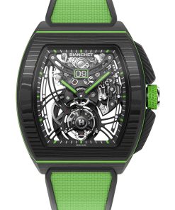 Flying Tourbillon Grande Date B1.618 Carbon Lime