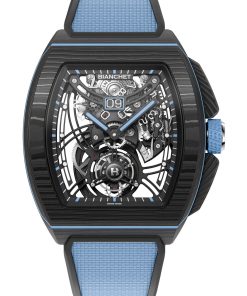 Flying Tourbillon Grande Date B1.618 Carbon Sky Blue
