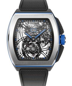 Alternative view of Flying Tourbillon Grande Date B1.618 Hybrid Blue