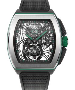 Alternative view of Flying Tourbillon Grande Date B1.618 Hybrid Green
