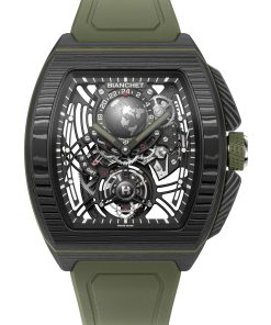 Flying Tourbillon Sport GMT Carbon Fern Green