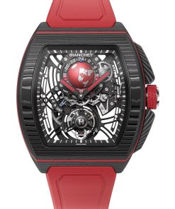 Flying Tourbillon Sport GMT Carbon Red