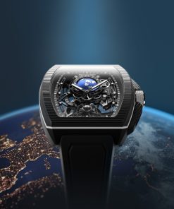 Alternative view of Flying Tourbillon Sport GMT Carbon White