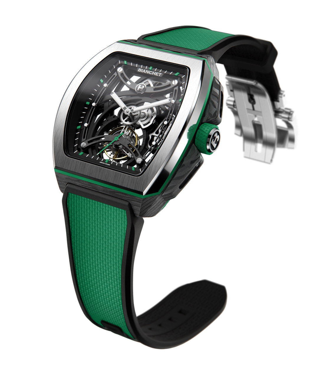 Tourbillon B1.618 Openwork Titanium Carbon - Image 3