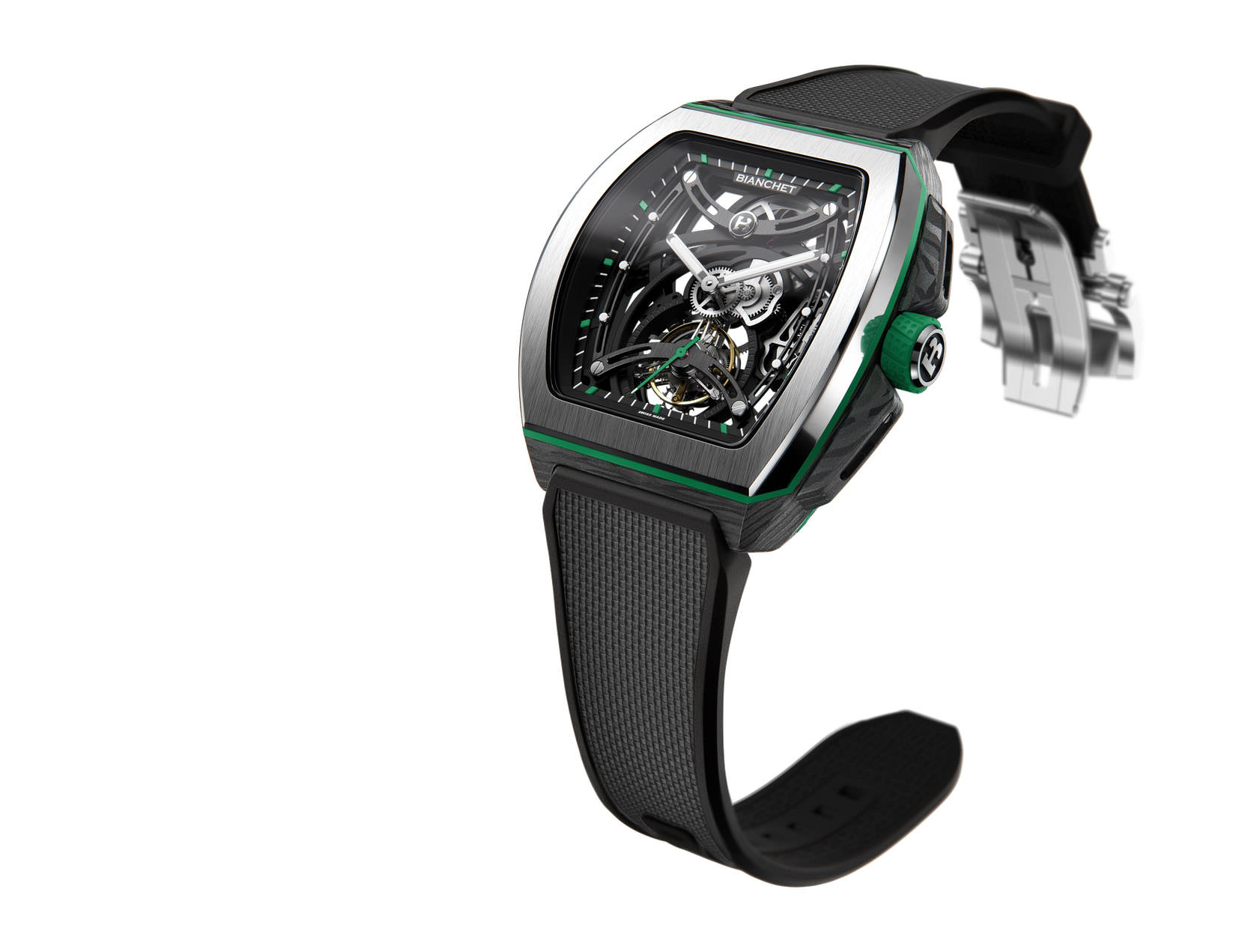 Tourbillon B1.618 Openwork Titanium Carbon - Image 4