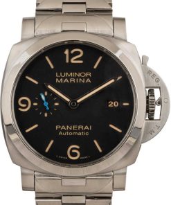 HandMade The Panerai Luminor Marina Black Arabic Dial
