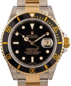 HandMade The Rolex Submariner 16613 Black Luminous Dial