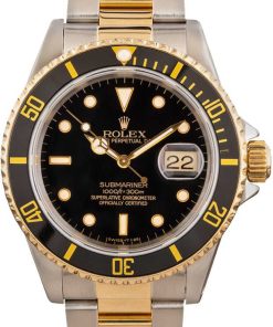 HandMade The Rolex Submariner 16613 Black Dial Two-Tone Oyster