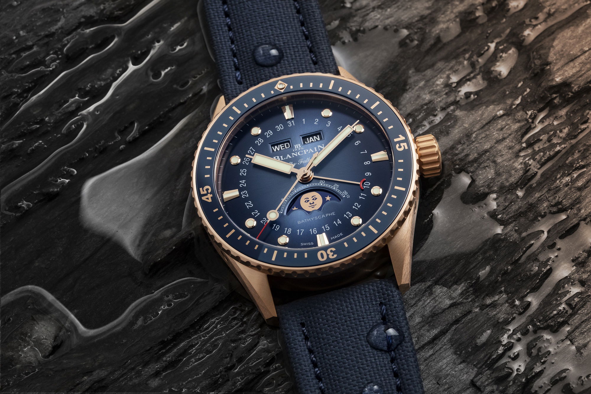 Fifty Fathoms Bathyscaphe Quantième Complet - Image 2