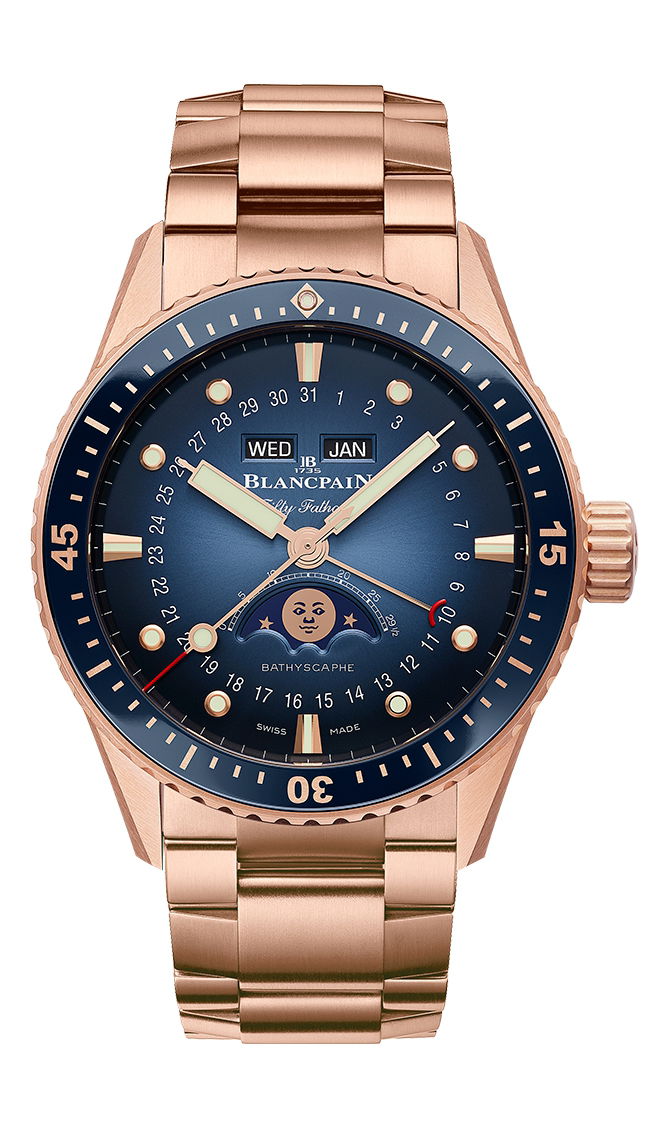 Fifty Fathoms Bathyscaphe Quantième Complet