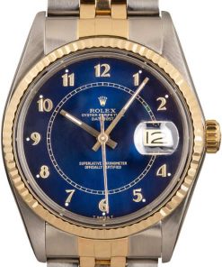 HandMade The Rolex Datejust 16013 Blue Arabic