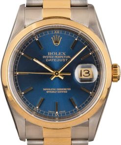 HandMade The Rolex Datejust 16203 Blue Dial